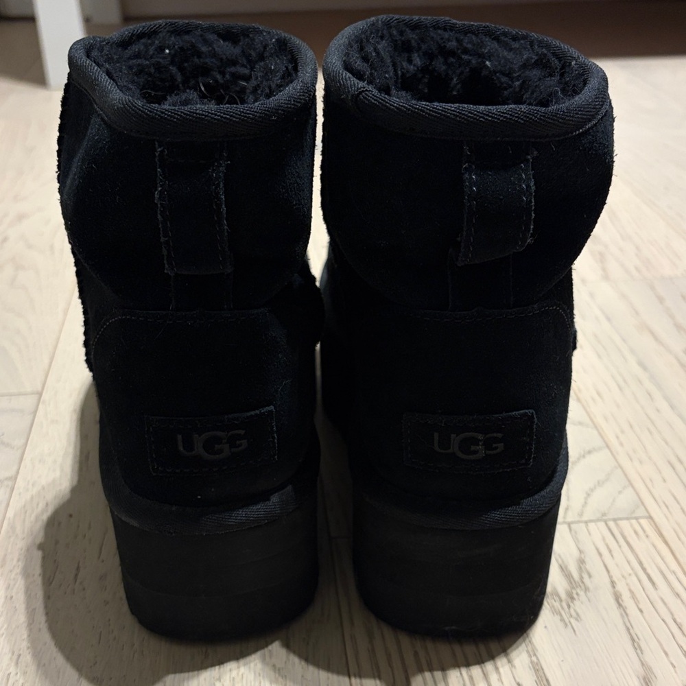 UGG Midnight Black Ankle Boots